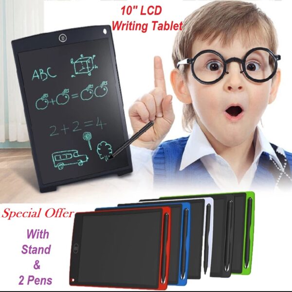 12.5 Inch LCD Writing Tablet For Kids – Digital Drawing Pad – Erasable Writing Board – Writing Pad
